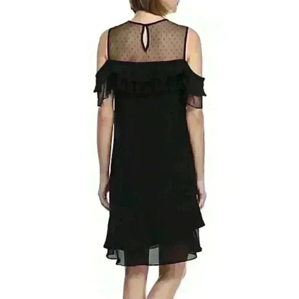 NEW! Nanette Lepore Women’s 4 Ruffle Dress NWT $129 - Picture 2 of 2